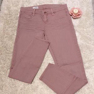 Dusty Pink Skinny Jeans